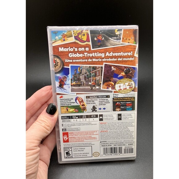 Factory Sealed 2017 Super Mario Odyssey For Nintendo Switch Mint - Picture 2 of 4